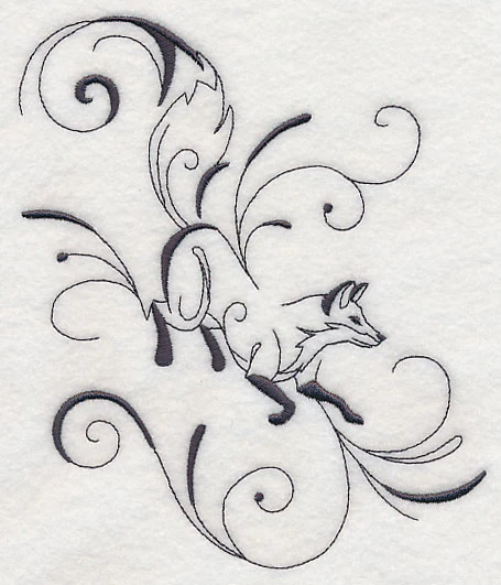 Inky Fox Running