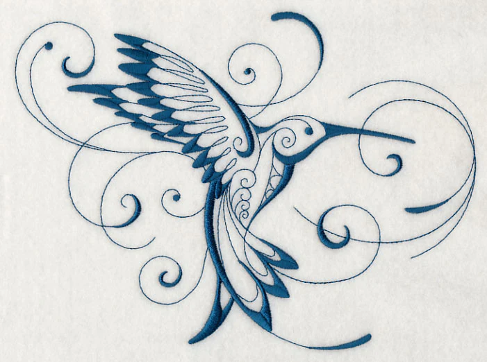 Inky Hummingbird