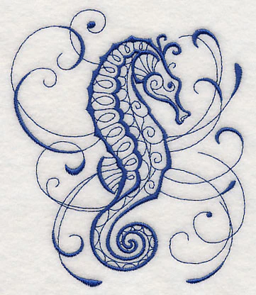 Intricate Ink Sea Life - Seahorse - Image 7
