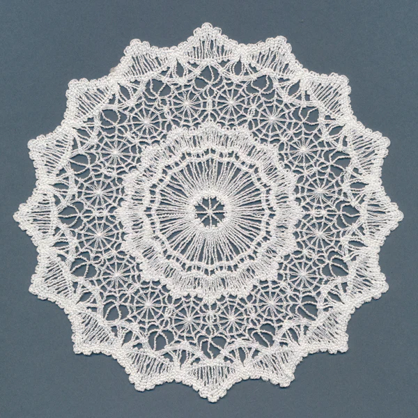 Intricate Web Doily (Battenburg Lace) - Image 3