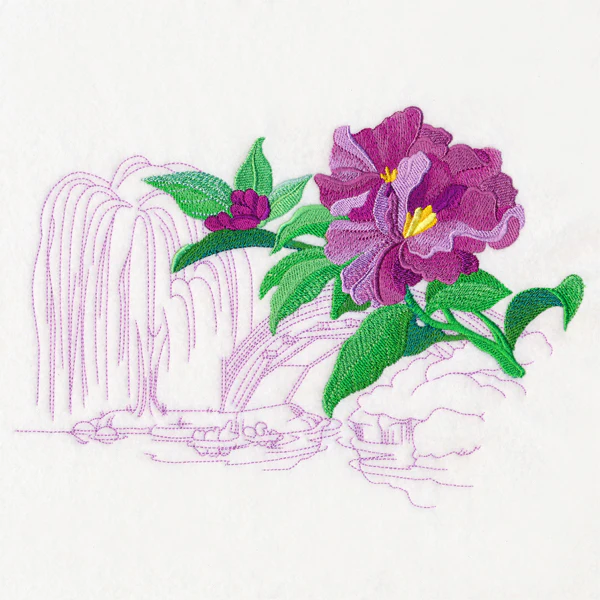 Iris with Japanese Garden Echo - Image 4