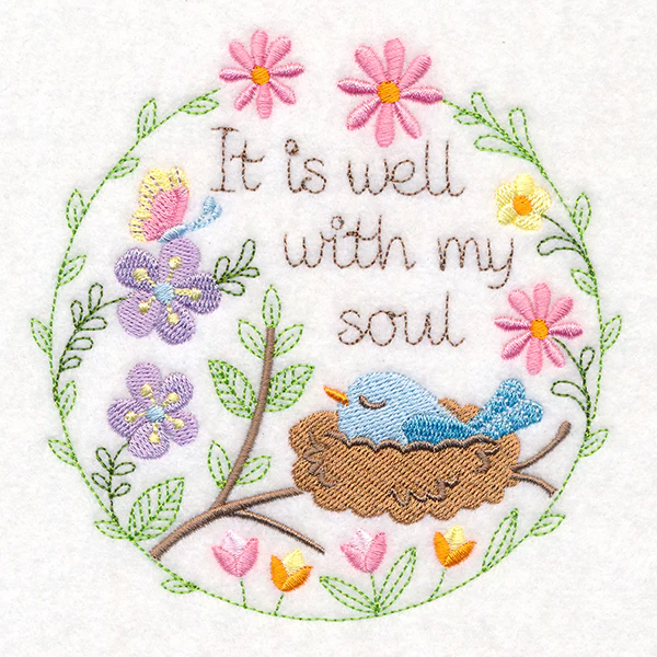 It is Well With My Soul Wreath - Image 4