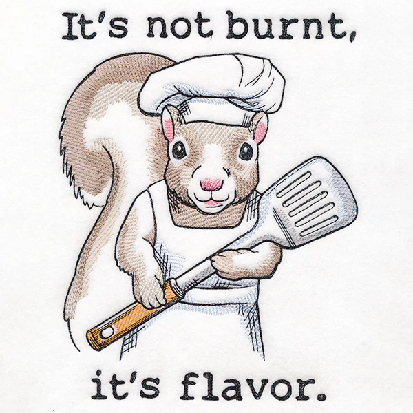 It's Not Burnt It's Flavor Squirrel - Image 4