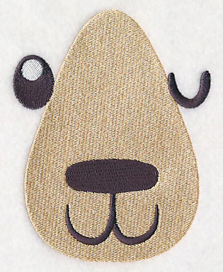 Jackie Bear Face (Winking)