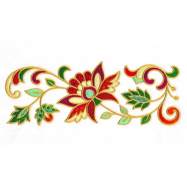 Jacobean Christmas Border