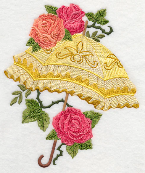 Jane's Parasol with Roses - Image 4