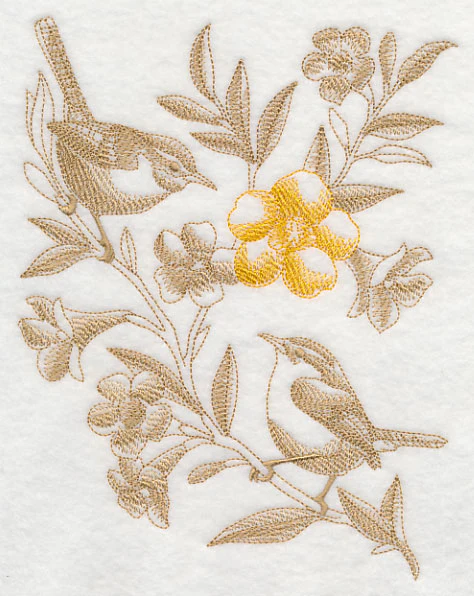 Jessamine and Wrens (Toile) - Image 2