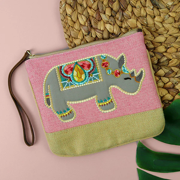Jeweled Safari Rhino (Applique) - Image 8