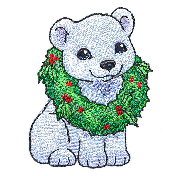Jolly Christmas Polar Bear - Image 3