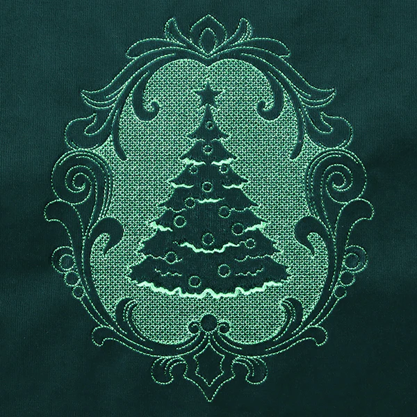 Jolly Christmas Tree Cameo