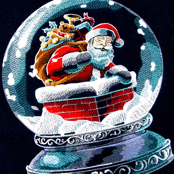Jolly Ol' Santa Snow Globe - Image 4