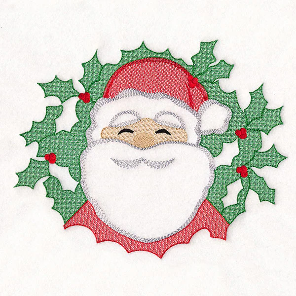 Jolly Santa (Embossed) - Image 2