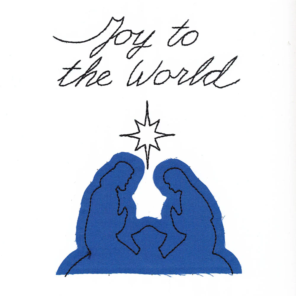Joy to the World (Cardstock Applique) - Image 2