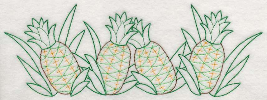 Juicy Pineapple Border (Vintage) - Image 6