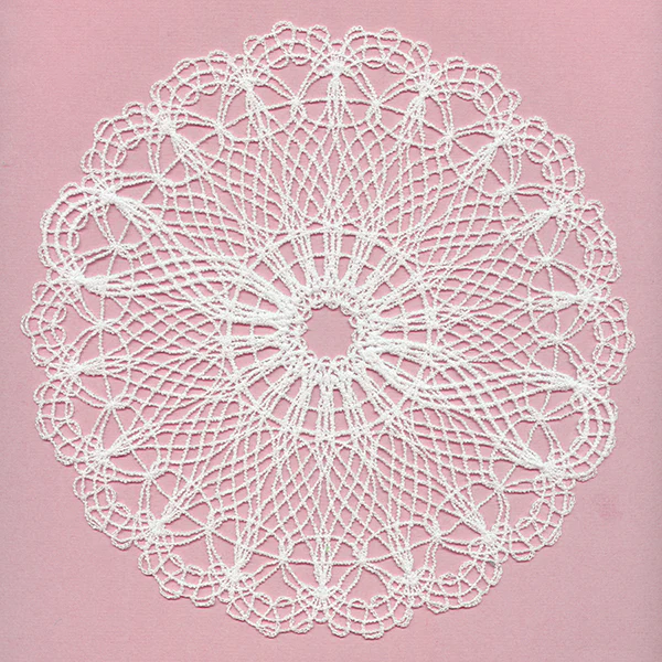 Kaleidoscope Dreams Doily (Battenburg Lace) - Image 6