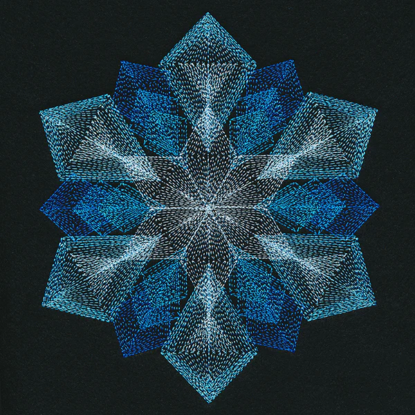 Kaleidoscope - Geometric Snowflake