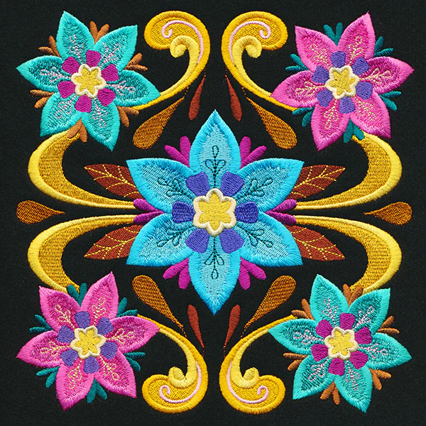 Kaleidoscope in Bloom Square