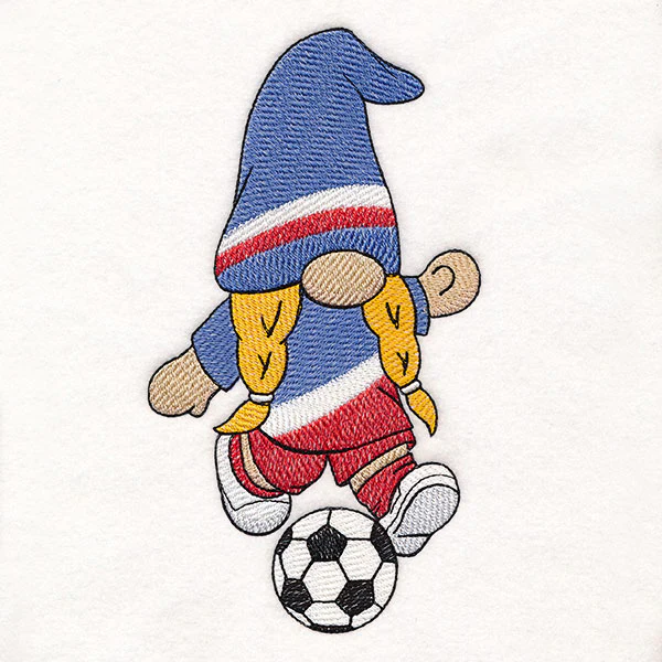 Kick-Off Soccer Gnome - Girl - Image 9