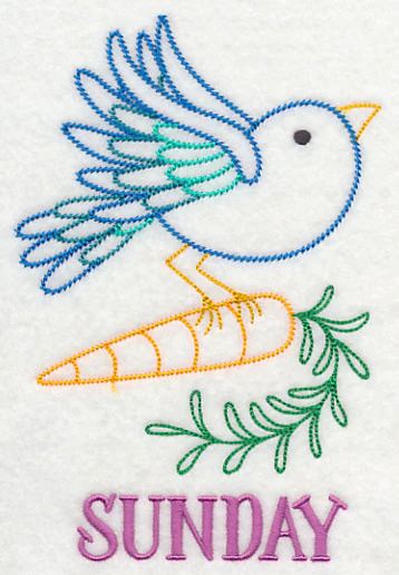 Kitchen Bird with Carrot (Vintage) - Image 3