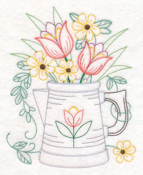 Kitchen Jug in Bloom (Vintage) - Image 6