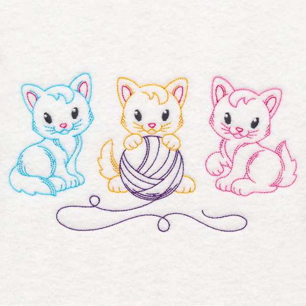 Kitty Cat Trio (Vintage) - Image 3