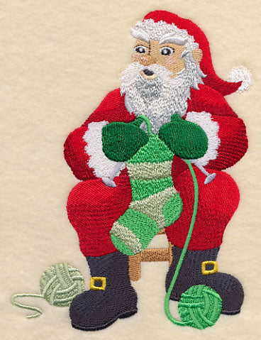 Knit a Little Christmas - Santa - Image 4