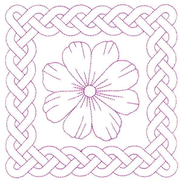 Knotwork and Blooms -  Rabelera (Double Run) - Image 4