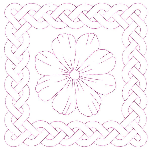 Knotwork and Blooms -  Rabelera (Double Run) - Image 6