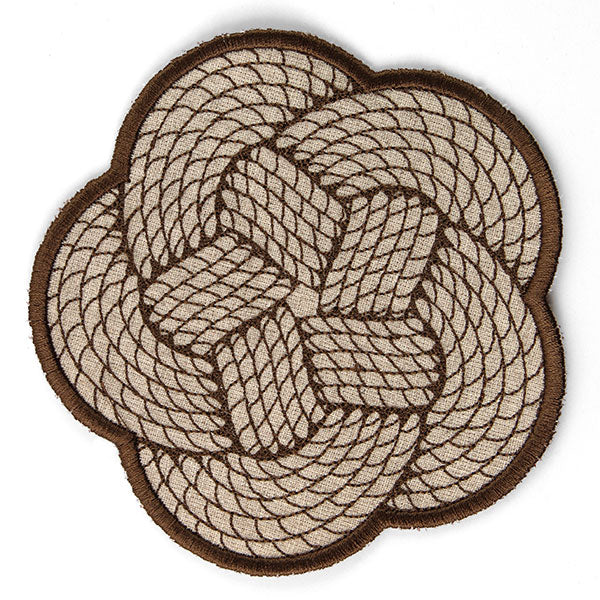 Knotwork Rope Coaster (In-the-Hoop) - Image 2