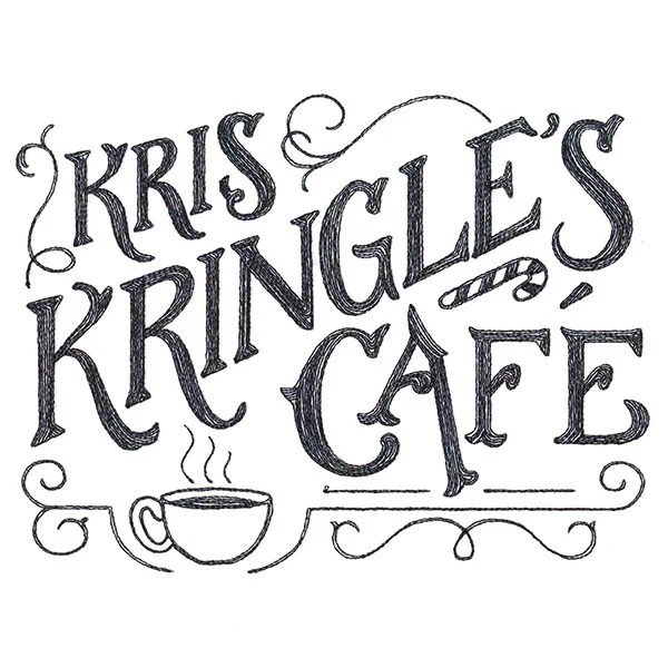 Kris Kringle's Cafe Market Sign - Image 2