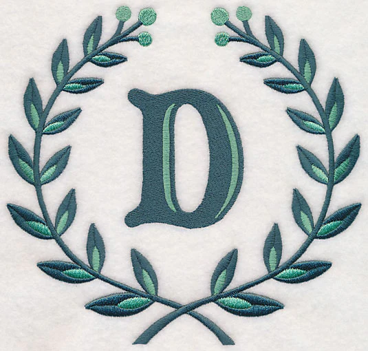 Laurel Letter D - 7 Inch - Image 5