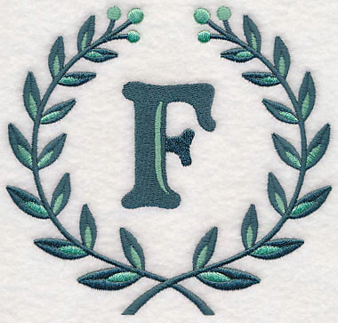 Laurel Letter F - 7 Inch - Image 3