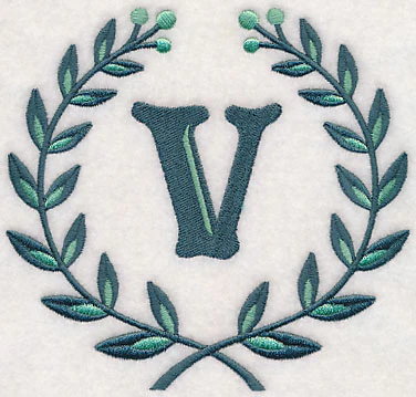 Laurel Letter V - 7 Inch - Image 3