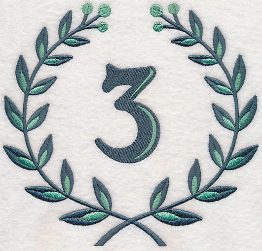 Laurel Number 3 - 7 Inch