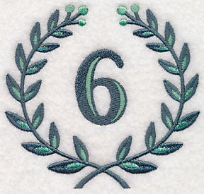 Laurel Number 6 - 7 Inch - Image 4