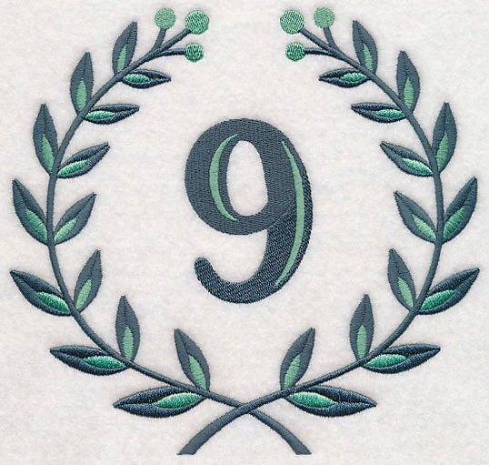 Laurel Number 9 - 7 Inch - Image 5