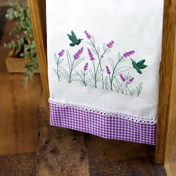 Lavender & Hummingbirds Border - Image 4