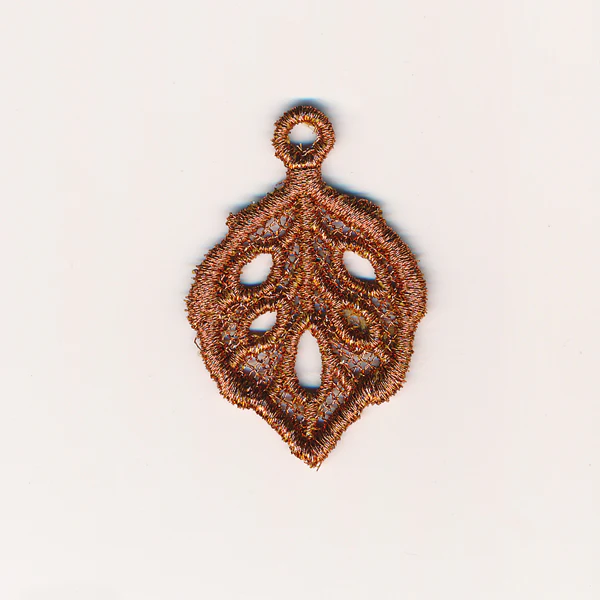 Leaf Pendant (Lace) - Image 2