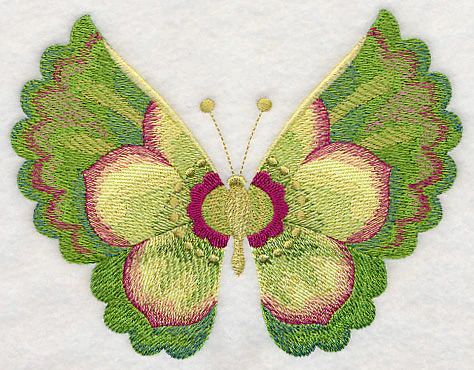 Lenten Rose Butterfly in Watercolor - Image 2