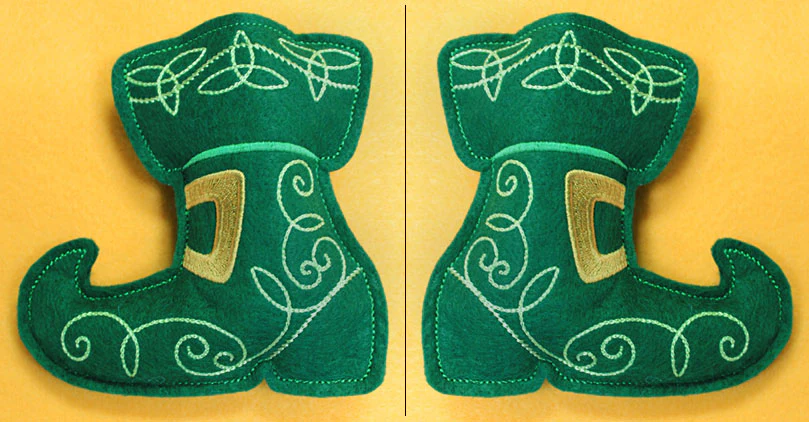 Leprechaun Boots (In-the-Hoop) - Image 3