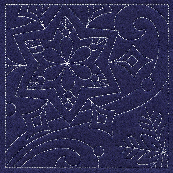 Let It Snow Quilting - Elegant Snowflake (Double Run) - Image 2