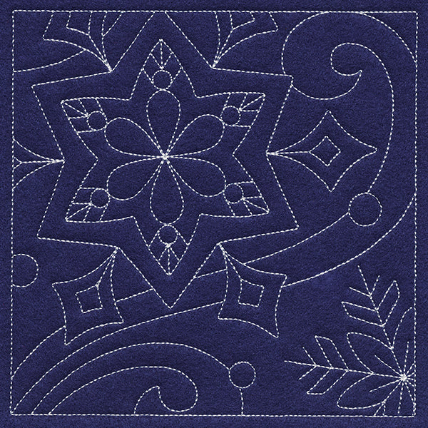 Let It Snow Quilting - Elegant Snowflake (Double Run) - Image 3