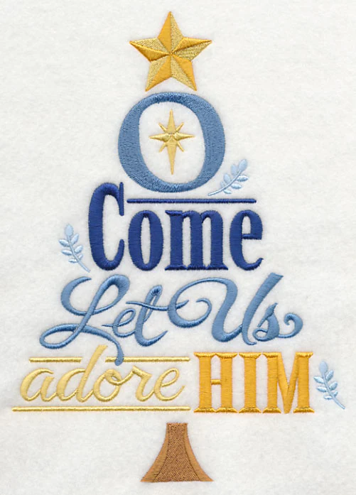Let Us Adore Him Christmas Tree - Image 4