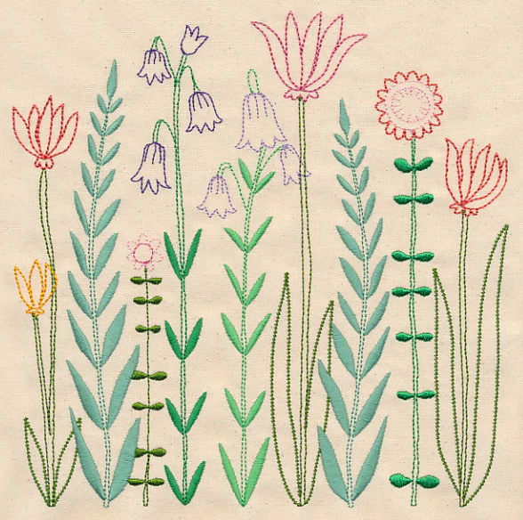 Light and Lovely Garden 3 (Vintage)