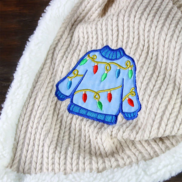 Lights Ugly Christmas Sweater (Applique) - Image 4