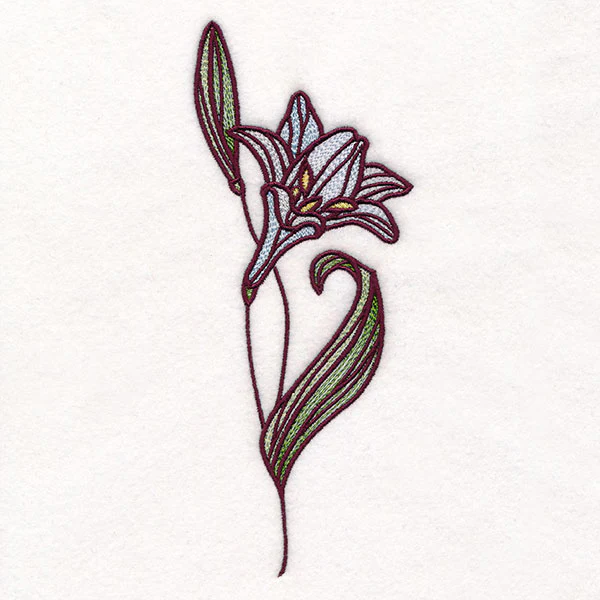Lily Stained Glass Bloom - Image 3