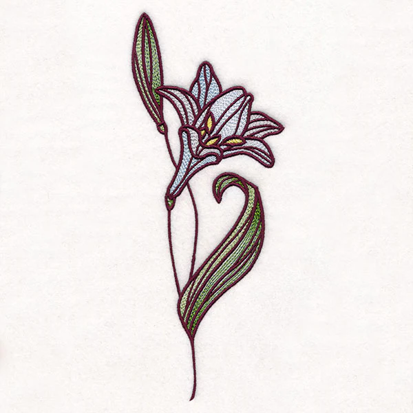 Lily Stained Glass Bloom - Image 5