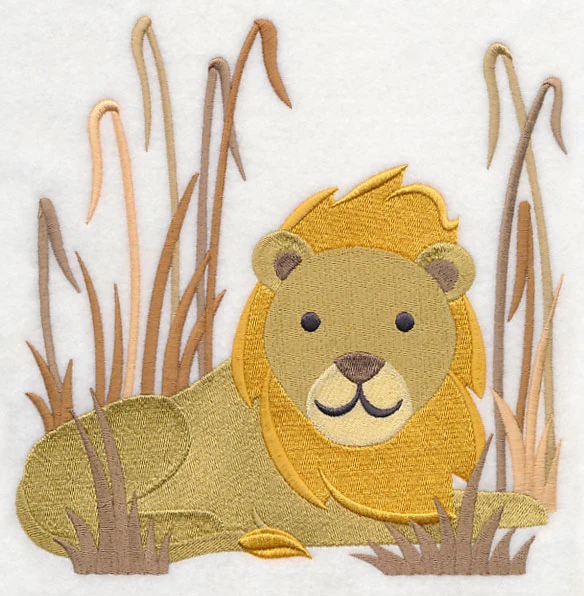 Lion in Savanna Grass - Image 6