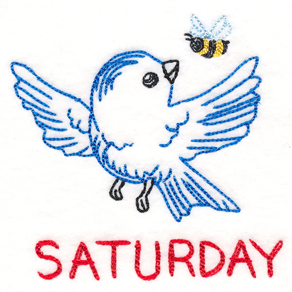 Little Bird on Saturday (Vintage) - Image 2