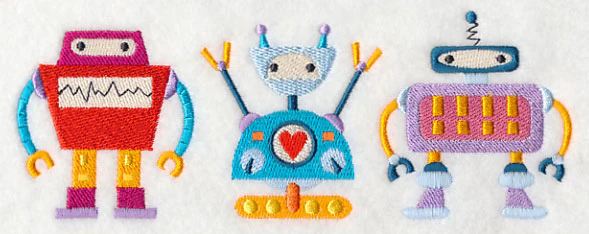 Little Robots Trio - Image 3